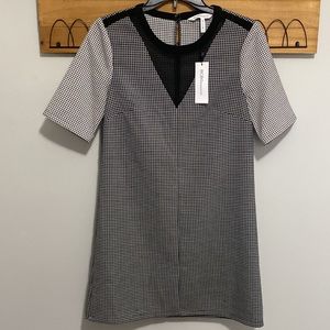 NWT BCBG checked dress